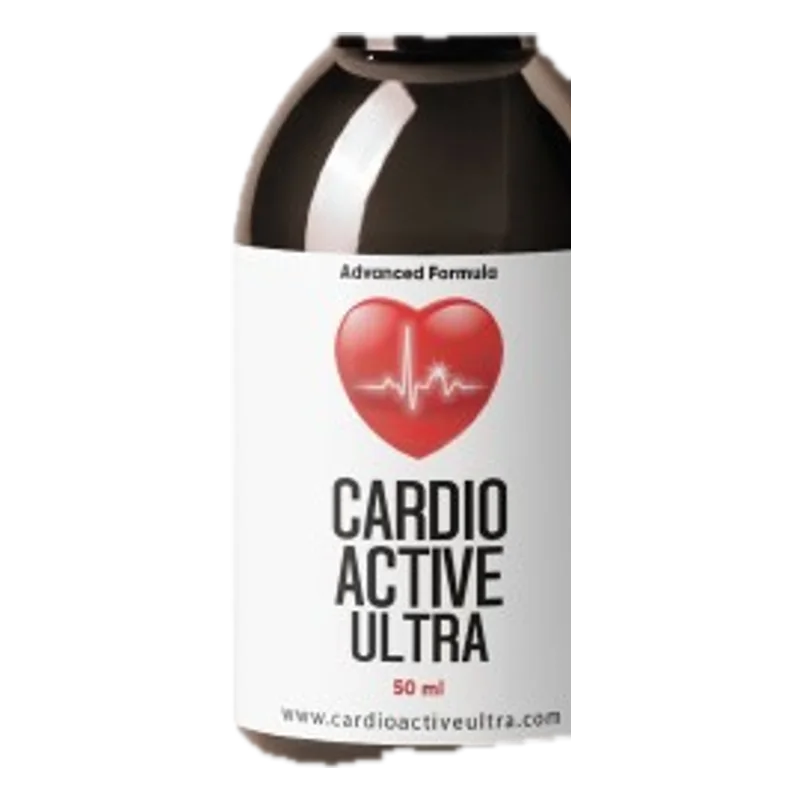 Cardio Active Ultra 50 ml mango aromalı şurup, koyu cam şişe ve kutusu