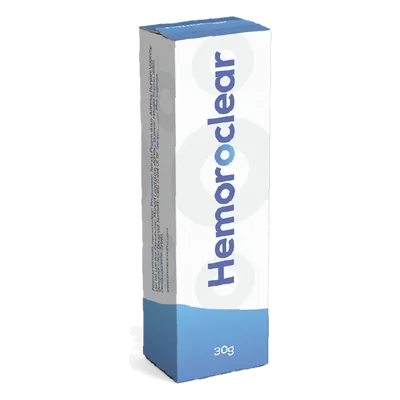 Hemoroclear 30 g bakım kremi, karton kutu