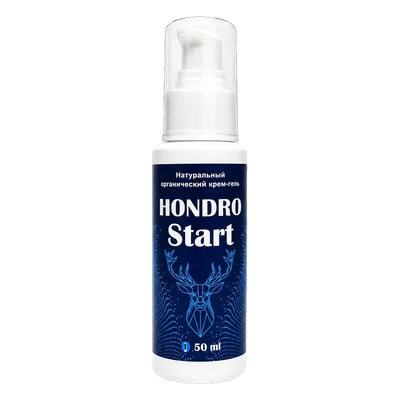 Hondro Start 50 ml krem-jel, pompalı beyaz şişe