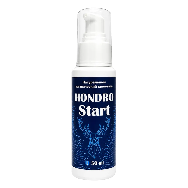Hondro Start 50 ml krem-jel, pompalı beyaz şişe