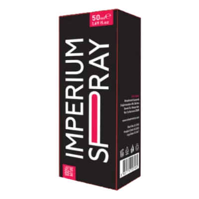 Imperium sprey 50 ml, pembe şeritli siyah kutu