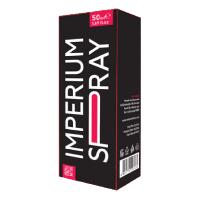 Imperium sprey 50 ml, pembe şeritli siyah kutu