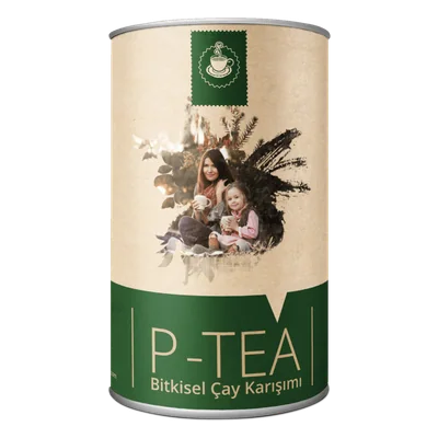 P-tea dört bitkili bitki çayı paketi